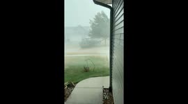 Derecho in Cedar Rapids