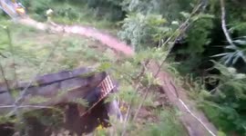 Forest officials rescue bear from trench in southern India