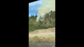Sweet Creek fire
