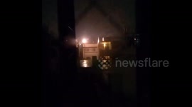 Typhoon Maysak's intense winds brings flickering electricity supply in Okinawa homes