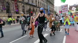 Manchester Extinction Rebellion March