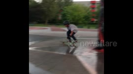 Kid Skate fails