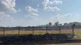 Central Texas Brush Fire