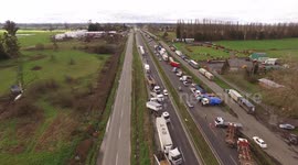 Paro Camiones Chile 2020