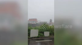 Typhoon Maysak Heavy Rain In Jeju, South Korea