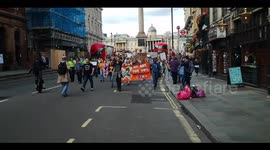 Save our children March from trafalgar square
