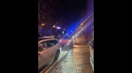 Short clip shows aftermath of Birmingham stabbings