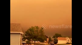 US: Wildfires Cause Poor Air Quality In Western Colorado