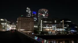 City Of London At Night