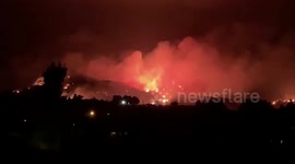 El Dorado fire, sparked by smoke device at gender reveal party, grows to more than 9,000 acres