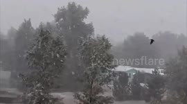 US: Early Snowfall In Colorado After Weekend Of Record-Breaking Heatwave 3