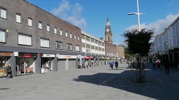 Streets of Bolton quiet as restrictions tightened amid rise in COVID cases