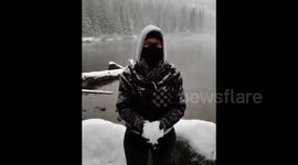 US: Early Snowfall In Colorado After Weekend Of Record-Breaking Heatwave 6