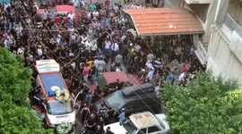 Mourners fire weapons at funeral in Beirut