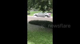 Heavy rains flood Maryland streets