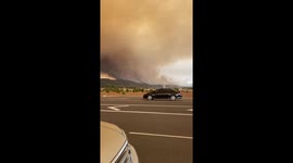 Beginning of Obenchain Fire in Eagle Point, Oregon. Taken a few hour before level 3 Evac orders issued.