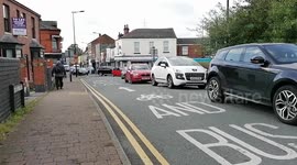 Queues at Earlestown drive in testing site
