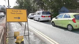 Queues for testing site Earlestown