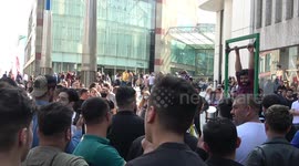 Crowds ignore social distancing in Birmingham as the city prepares to go into local lockdown