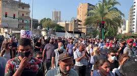 Protesters in Beirut take to the streets to demonstrate against government