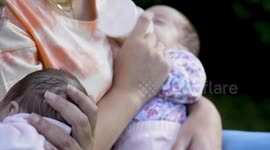 The parents of premature twins thought to be the first babies born with coronavirus have spoken of their “miracle” after they made a full recovery