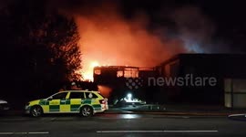 Fire in Skelmersdale