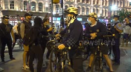 Tensions flare between pro and anti-Trump protesters outside town-hall meeting venue in Philadelphia