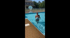 Confident Guy Made An Awesome Basketball Trick Shot Its A Win