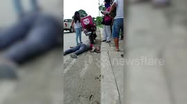 Boyfriend pretends to have died in motorbike crash before making surprise proposal to girlfriend