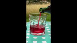 Pouring a glass of wine