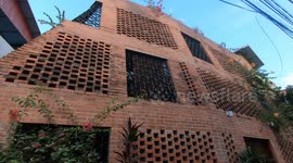 Stunning brick 'cave house' in Vietnam