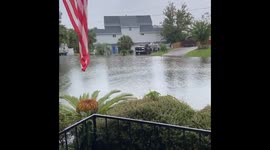 Hurricane Sally caused flooding in Lynn Haven, Florida