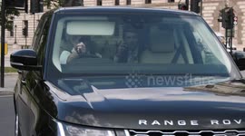 UK Health Secretary arrives at Parliament ahead of announcement on new coronavirus restrictions