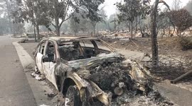 'Entire communities wiped out': Oregon resident documents destruction left behind by wildfires