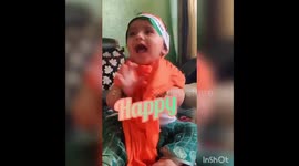 Cute baby Saarik’s Independence Day celebrations