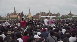 Thai youth and the protest against the dictatorship.