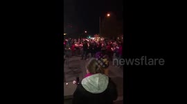 US: Candlelight Vigil For Ruth Bader Ginsburg’s Death