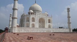 Taj Mahal reopens after 6 months with strict restrictions due to COVID-19