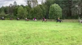 Horse ride through the natural beauty of Russia