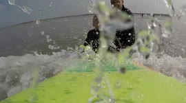 Nate 4 year old surfer from North Devon