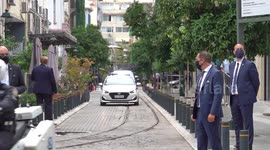 Extreme security measures as US Secretary of State Mike Pompeo visits Jewish Museum in Greece