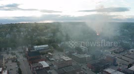 Iowa building explodes due to gas leak