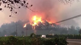 US: Glass Fire Erupts In Napa County Prompting Evacuations 8