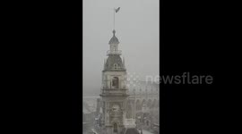 New Zealand: Spring Bomb Cyclone Brings Snow Causing Flight Cancellations 2