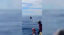 Fisherman rescued after spending SEVEN nights drifting at sea inside a cool box