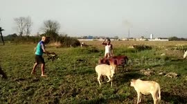 Villagers from northeast India bid tearful farewell to Spanish tourist