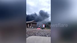 Huge fire kills 13 at tourist attraction on China's National Day