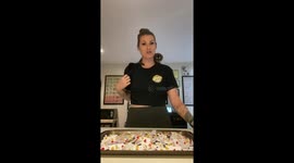 Owl Monkey Helping Choose A Winner In  A Raffle