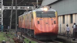 Indian Railways unveils new locomotive with 100mph speed