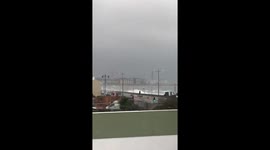 Storm Alex tidal surge